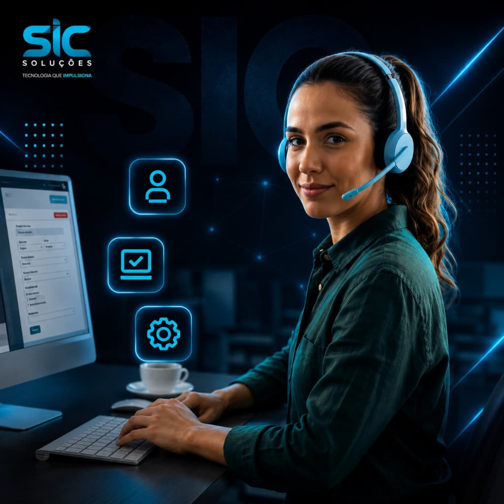 Consultora SIC em atendimento